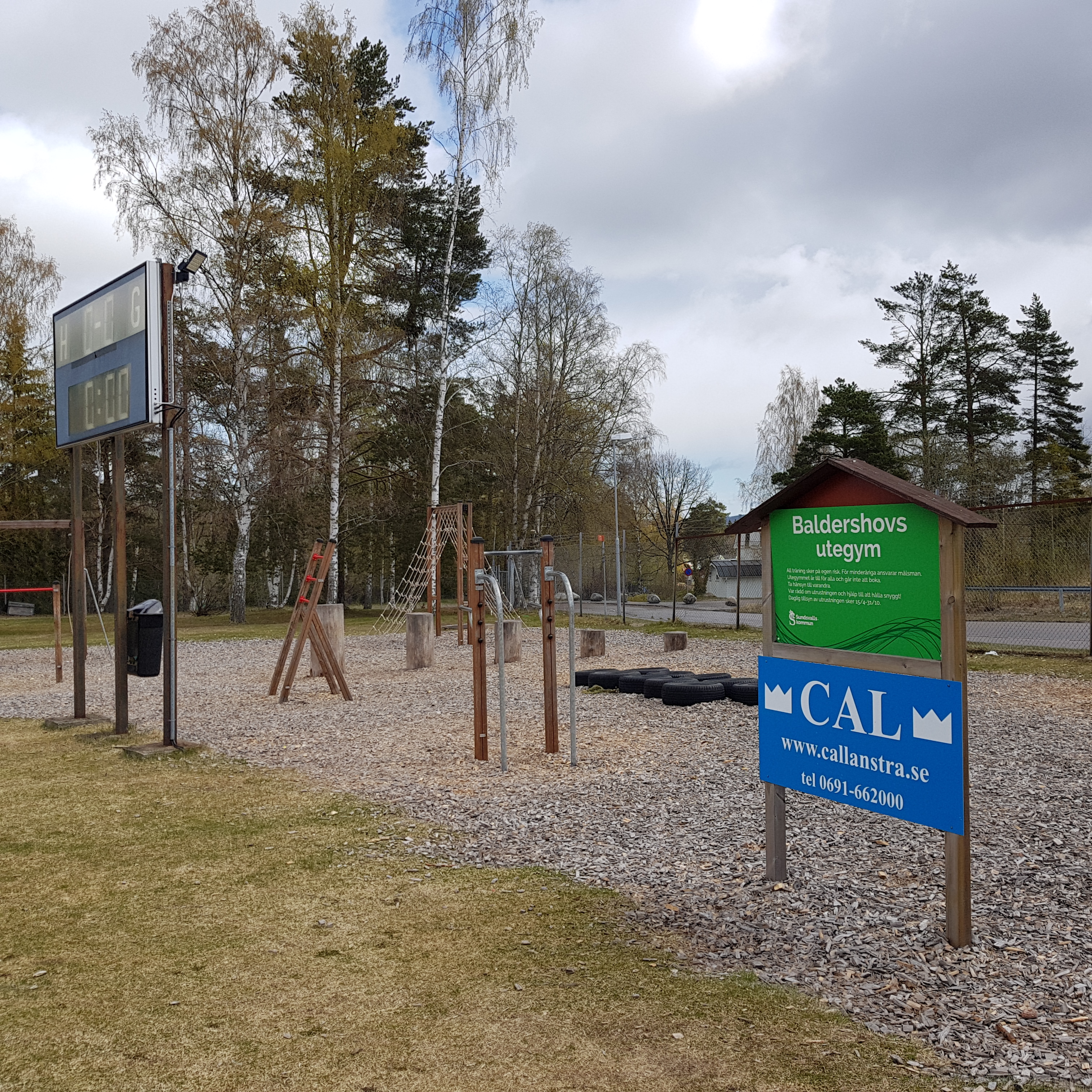 Baldershov IPs utegym maj 2020